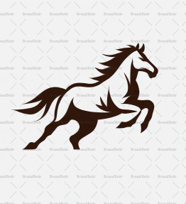 Galoppierendes Pferd